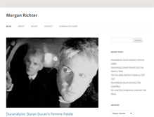 Tablet Screenshot of morganrichter.net